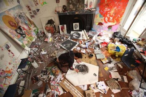 purebeachboho:  juxtapologist:  I want my own studio to be crazy in, with paint all over the walls and all over my fingers and dresses  this is perfect Antony Micallef, Art Nook, Artists Studios, Art Spaces, Art Studio Space, Artist Studios, Studio Spaces, Art Studio Organization, Artistic Space