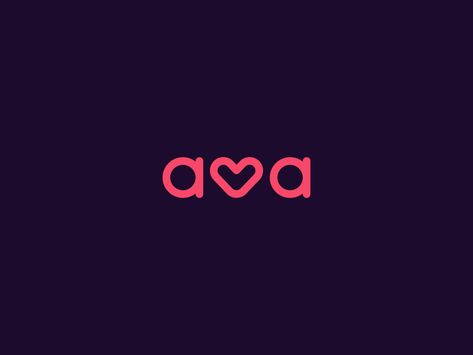 ava logo by Ahmed creatives on Dribbble Ava Logo, Ava Name, Ak Logo, Clever Logo, Cleaning Logo, Logo Design Art, Great Names, Tattoo Sleeve Designs, Simple Logo