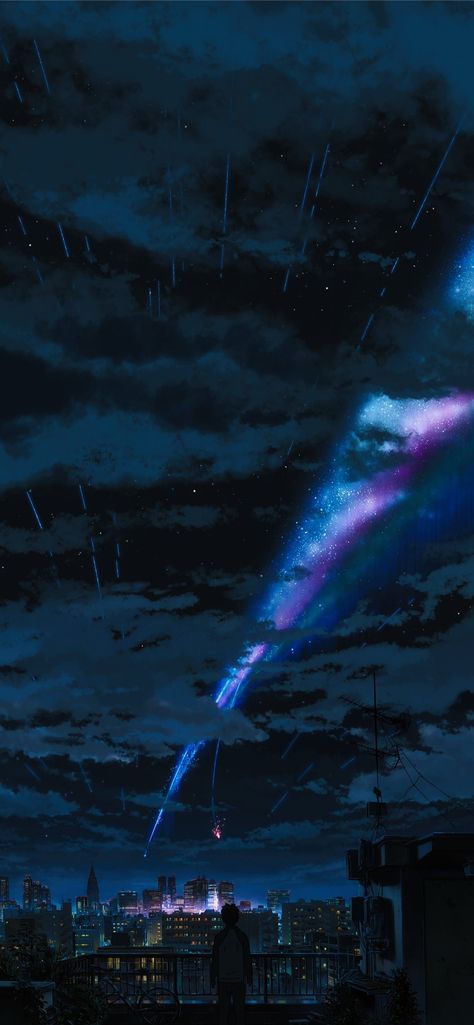 Free download the Comets Your Name Anime wallpaper ,beaty your iphone . #Your Name #anime #Wallpaper #Background #iphone Iphone Wallpaper Your Name, Kimi No Na Wa Wallpaper, Your Name Wallpaper, Your Name Anime, Zero Wallpaper, We Bare Bears Wallpapers, Hacker Wallpaper, Hxh Characters, Wallpaper Earth