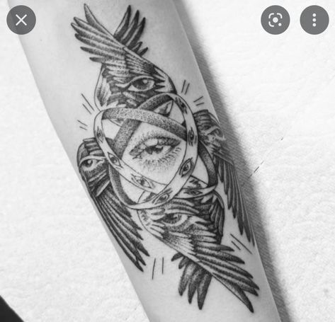 Seraphim Tattoo, Gothic Tattoos, Optical Illusion Tattoos, Illusion Tattoos, Think Tattoo, Heaven Tattoos, Surreal Tattoo, Armband Tattoos, Throat Tattoo