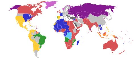 European colonialism refers to the worldwide colonial expansion of European countries, which began in the early modern period, c. 1500. Following up on the various medieval European colonising crusades in the Levant and the Baltic region, states such as Russia, Portugal, Spain, the Netherlands, France and Britain established colonial spheres of influence, most notably in Africa, India and SE Asia, and the Americas.... (We forget how easy things can change...be thankful for our Country/freedoms! Blank World Map, Baltic Countries, Aging Population, Amazing Maps, List Of Countries, World Languages, Remote Workers, Genetically Modified, Microsoft Windows