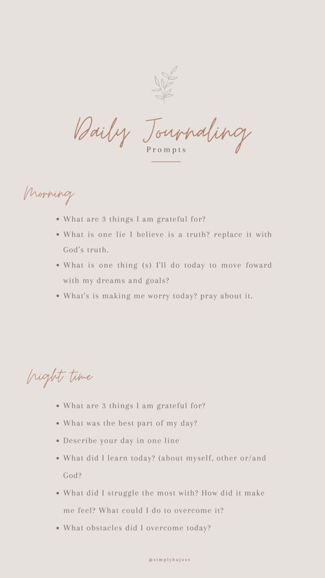 Morning And Night Affirmations, Daily Journal Questions Night, God Journaling Prompts, Christian Morning Journal, Nightly Journal Prompts Christian, Ways To Journal Daily, Morning Reflection Questions, Night Time Gratitude Journal, Night Time Journal Prompts Christian