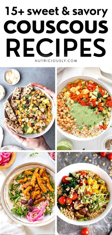 Couscous Protein Bowl, Couscous Lunch Ideas, Couscous Brussel Sprouts Recipe, Meal Prep With Couscous, Vegan Cous Cous Recipes, Vegan Recipes With Couscous, Vegan Couscous Recipes Easy, Vegan Couscous Bowl, Cous Cous Meal Prep