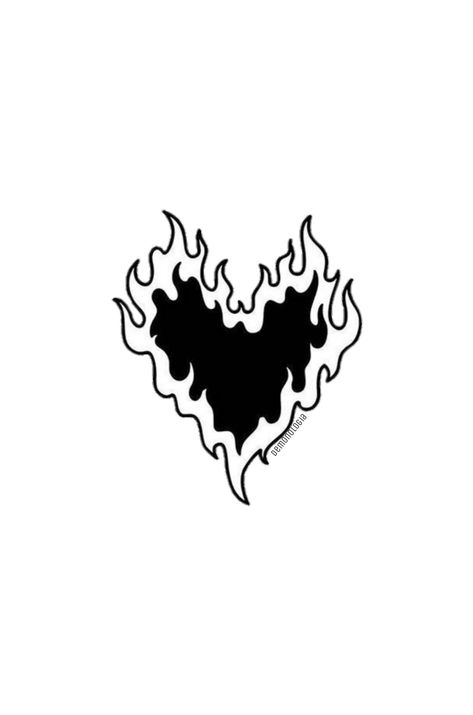 Love Heart Fire Tattoo, Flame Heart Drawing, Fiery Heart Tattoo, Heart With Fire Tattoo, Heart Flame Tattoo, Flame Heart Tattoo, Fire Heart Tattoo, Heart On Fire Tattoo, Flaming Heart Tattoo