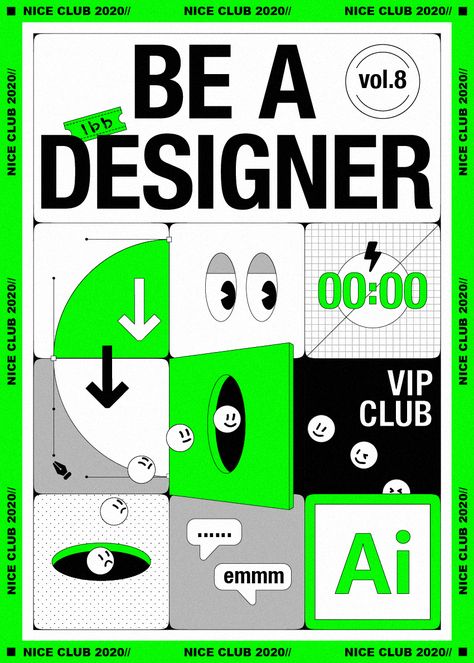 Poster Grafico, Cv Inspiration, Green Poster, Poster Layout, Creative Poster Design, Book Layout, Creative Posters, Graphic Design Poster, Design Graphique