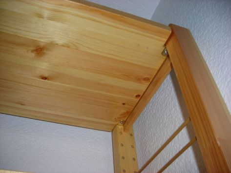 Custom-fit Ivar shelves - IKEA Hackers - IKEA Hackers - IVAR hack for custom-length shelves - cut corner notches from boards and use L-brackets to secure to uprights. Ivar Shelves, Ikea Ivar Shelves, Ikea Laundry, Custom Shelves, Tung Oil Finish, Ikea Ivar, Office Guest Room, Ikea Hackers, Craft Desk