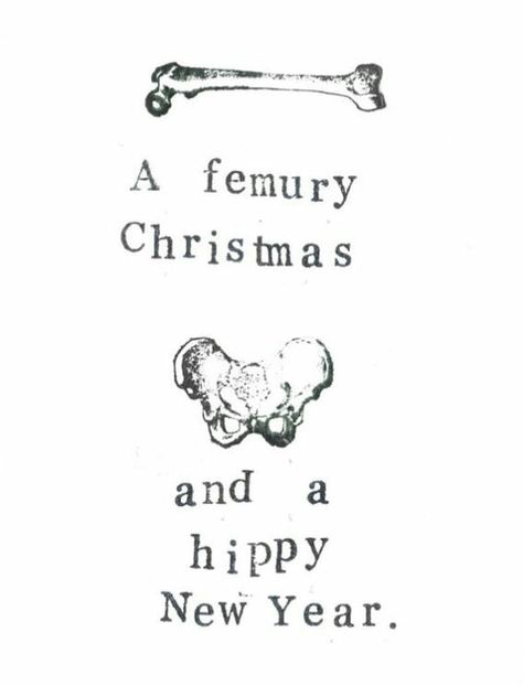 Medische Humor, Radiology Humor, Chiropractic Quotes, Christmas Card Sayings, Medical Humor, Science Humor, Funny Christmas Cards, Holiday Humor, Anatomy And Physiology