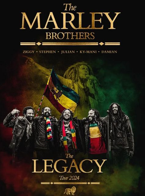 Marley Brothers, Bob Marley Legend, Jamaican Music, Music Concerts, Music Concert, Bob Marley, Entertainment News, North American, Royalty