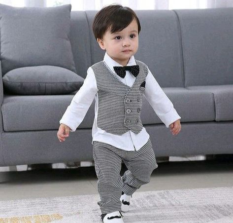 Baby Boy Birthday Dress, Dungarees Outfits, Gentleman Suit, 1 Year Baby, Suit Clothing, Latina Outfit, Baby Boy Dress, Double 11