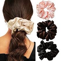 Giant Scrunchie, Jumbo Scrunchies, Oversized Scrunchie, Sleeping Giant, Satin Scrunchies, Silk Scrunchies, Bright Hair Colors, Tie For Women, Satin Set