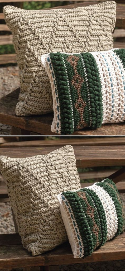 Cute Crochet Pillow Patterns Free, Diy Crochet Clothes, Sewn Projects, Modern Haken, Diy Crochet Top, Crochet Pillow Patterns Free, Crochet Cushion Pattern, Cushion Cover Pattern, Crochet Pillow Cover