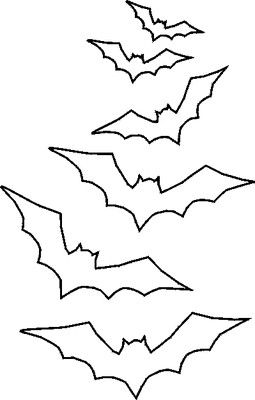 free stencils and how to... Bat Stencil, Strašidelný Halloween, Moldes Halloween, Halloween Office, Bat Silhouette, Halloween Stencils, Halloween Templates, Adornos Halloween, Free Stencils