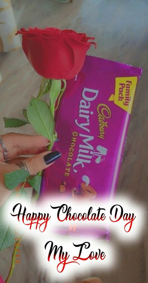 Happy Chocolate Day My Love, Velentain Days, Chocolate Day Wishes, Happy Chocolate Day Wishes, Rose Day Wallpaper, Valentines Quote, Valentine Sayings, Happy Birthday Bestie Quotes, Motivation Shayari