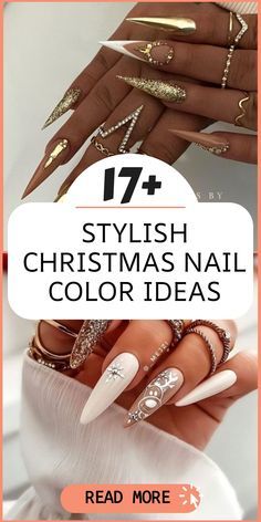 Christmas Nails With Jewels, Nails For Winter Wedding Guest, Sophisticated Christmas Nails, 2024 Holiday Nails, Elegant Christmas Nails Classy Holidays, Elegant Christmas Nails Classy, Christmas Nails Red And Gold, Classy Holiday Nails Christmas, Expensive Nails