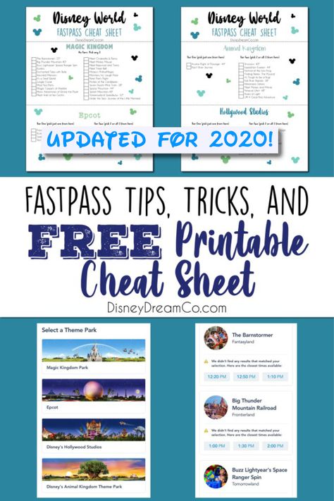 Disney World Fastpass Cheat Sheet FREE Printable! This will make vacationing so much easier! #DISNEY #Disneyworld #wdw #disneytips #fastpass #printables #disneytips #tips #cheatsheet #tricks Disney Planning Printables, Disney Vacation Surprise, Planing Board, Disney Fastpass, Orlando Christmas, Task Master, Disney Fast Pass, Green Resort, Disney Surprise