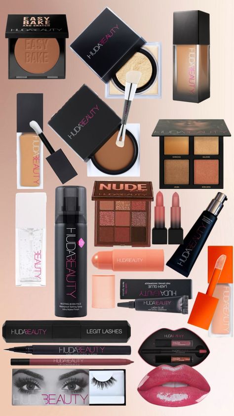 Discover Huda Beauty's top-rated cosmetics and skincare products. Explore expert makeup tutorials, beauty tips, and the latest trends in beauty. Shop now for flawless, radiant skin. Huda Beauty Makeup, Favorite Makeup Products, Cosmetics Skincare, Daily Makeup, Lash Glue, Birthday Wishlist, Skincare Makeup, Makeup Tutorials, Setting Spray