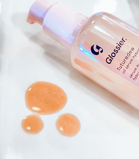 Glossier Dew Drops, Glossier Future Dew, Future Dew, Glossier Foundation, Makeup Routine, Birthday Wishes, Healthy Food, Serum, Foundation