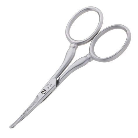 Tweezerman G.E.A.R. Facial Hair Scissors Model No. 29021-MG** Click image to review more details. (This is an affiliate link) #haircare Eyebrow Tools, Bald With Beard, Tweezers Eyebrows, Nail Scissors, Hair Scissors, Ear Hair, Pedicure Tools, Beard No Mustache, Beauty Gift Sets