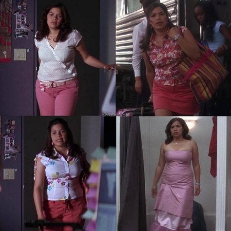 Carmen, Tabitha, Bridget & Lena’s outfits in The Sisterhood of the Traveling Pants. Which outfit’s your favourite? And what’s your opinion their outfits? • The Sisterhood of the Traveling Pants PG ‧ 2005 ‧ 1h 59m • #movie #movies #quote #quotes #thesisterhoodofthetravelingpants #americaferrera #blakelively #alexisbledel #ambertamblyn #2000s #00s #sisterhoodofthetravelingpants 👖Also which character’s outfits do you like best?👖 Sisterhood Of The Traveling Pants Outfits, Bridget Sisterhood Of Traveling Pants, Sisterhood Of The Traveling Pants Poster, Blake Lively The Sisterhood Of The Traveling Pants, The Sisterhood Of The Traveling Pants, Sisterhood Of The Traveling Pants, America Ferrera, The Sisterhood, Alexis Bledel