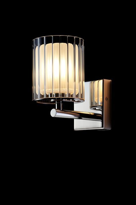 Wall lighting | Contemporary Lighting Products Flute Wall, Contemporary Entryway, Lake Houses, Bathroom Lights, Motif Art Deco, Contemporary Fireplace, Glass Wall Lights, Contemporary Garden, Contemporary Chandelier