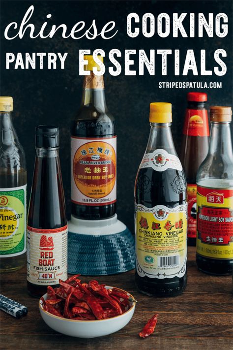 Asian Pantry, Chinese Meals, Chinese Lemon Chicken, Healthy Chinese Recipes, Chinese Bbq Pork, Cooking Restaurant, Meals At Home, Easy Chinese Recipes, Pantry Essentials