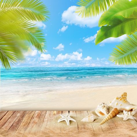 Summer beach background Summer Beach Background, Thomas Gibson, Foto Langka, Beach Background Images, Beach Illustration, Beach Images, Seascape Art, Beach Posters, Beach Background