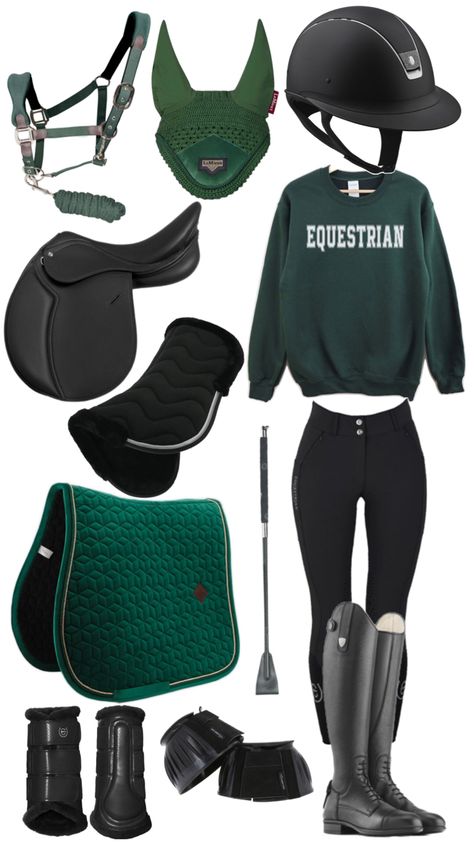 💚💚💚💚💚 Matching Horse And Rider Outfits, Outfit Equitation, 2025 Outfit, Horse Outfits, Horse Back Riding, Riding Outfits, Horse Riding Outfit, Riding Clothes, Horse Riding Clothes