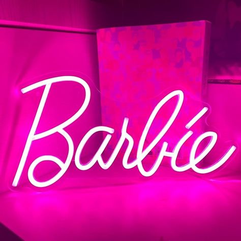 Amazon.com : Barbie Neon Sign Dimmable Led Neon Lights Signs Pink Neon Signs for Wall Decor 16 X 8 Inch Romantic Light Up Signs for Wall Bedroom Aesthetic Preppy Room Decor : Tools & Home Improvement Pink Neon Sign, Light Up Signs, Romantic Bedroom, Romantic Lighting, Preppy Room Decor, Preppy Room, Neon Light Signs, Bedroom Aesthetic, Lighted Signs