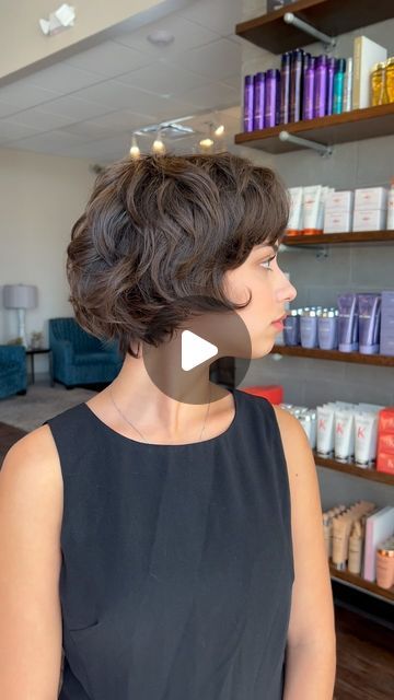 Briana Cisneros on Instagram: "Pretty. 

I used my Feather Razor from @jataifeather and styled this beauty with @wellahairusa Ocean Sprtiz and Perfect me. 

#shorthair #haircut #bobhaircut #bixie #pixiecut" French Bob Haircut Short, French Bob Haircut, Shorthair Haircut, French Bob, Short Cuts, Fitness Nutrition, Bobs Haircuts, Pixie Cut, Short Hair Cuts