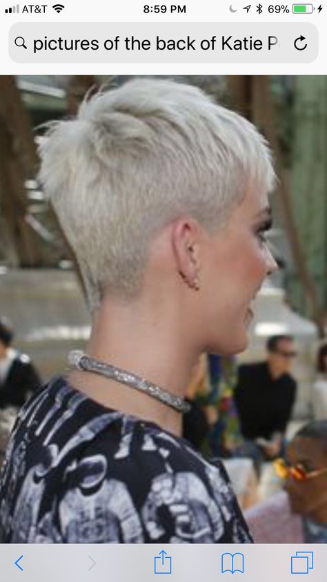 Katy Perry Hair, Katie Perry, Super Short Haircuts, Super Short Hair, Short Grey Hair, Edgy Short Hair, Best Pixie Cuts, Very Short Hair, Haircut For Older Women