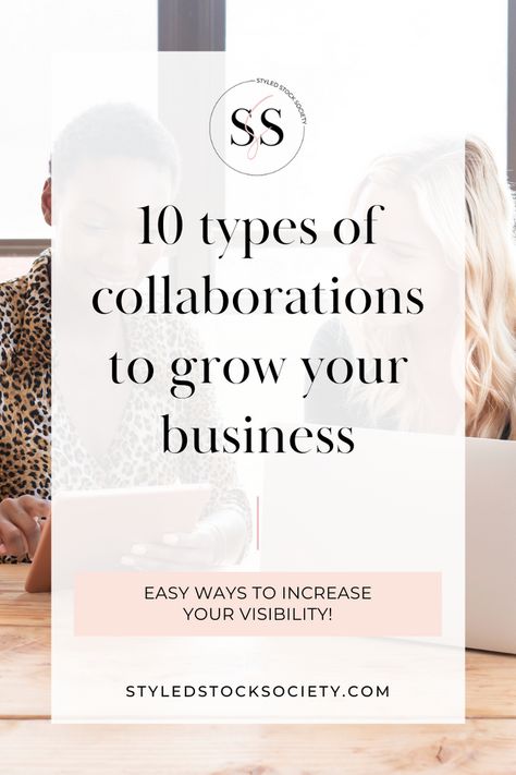 10 Types of Collaborations to Grow Your Business https://styledstocksociety.com/10-types-of-collaborations/ Business Collaboration Ideas, Small Business Collaboration Ideas, Business Collaboration, Small Business Marketing Plan, Startup Tips, Nomad Life, Business Marketing Plan, Branding Resources, Brand Loyalty