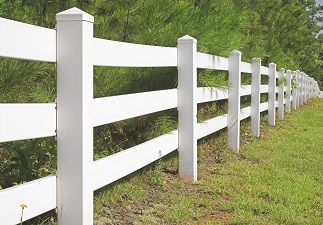 Let’s say that after the latest spell of bad weather, you walk around your property and find that your fence posts have begun to rot. Post And Rail Fence, Ranch Fencing, White Vinyl Fence, Fence Post Caps, Split Rail Fence, Front Fence, White Fence, Fence Styles, Fencing Companies