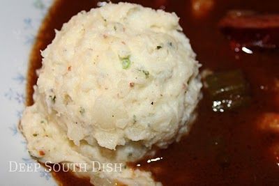 Gumbo Potato Salad Nola Style, Deep South Dish, Cajun Dishes, Gumbo Recipe, Cajun Cooking, Louisiana Recipes, Comfort Food Southern, Deep South, Cajun Recipes