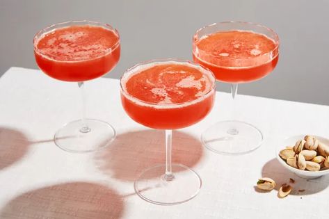 Paper Plane Cocktail recipe | Epicurious.com Paper Plane Cocktail, Charred Lemon, Fancy Cocktails Recipes, Kombucha Cocktail, Alcohol Beverages, Italian Liqueur, Bar Stuff, Spritz Recipe, Mezcal Cocktails