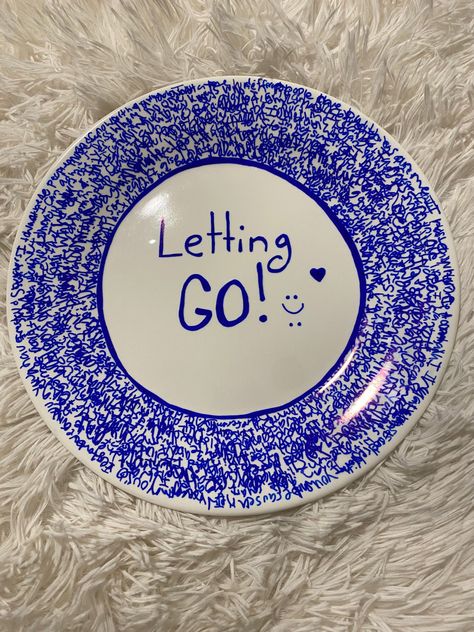 Let It Go Plate, Let Go Plates, Letting Go Plate, Letting Go Plates, Let It Go, Beach Bum, Let Go, Letting Go, Outdoor Blanket