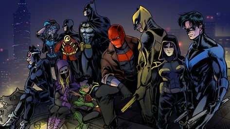 Bat Family Wallpaper Pc, Batfamily Wallpaper Computer, Batfamily Fanart Wallpaper, Batfamily Wallpaper Pc, Batfam Wallpaper Desktop, Batfamily Wallpaper, The Batfamily, Nightwing Wallpaper, Red Hood Wallpaper