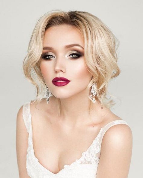 make up Wedding Makeup For Blue Eyes, Romantic Wedding Makeup, Fall Wedding Makeup, Bridal Makeup Tips, Gorgeous Wedding Makeup, Wedding Hairstyles And Makeup, Glam Wedding Makeup, Wedding Makeup Ideas, Bridal Makeup Natural