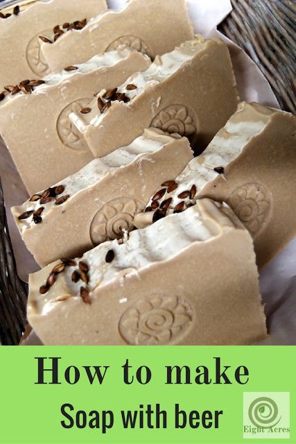 Eight acres: how and why to make a soap including beer - with a tallow soap recipe Tallow Soap Recipe, Beer Soap Recipe, How To Make Soap, Easy Soap Recipes, Tallow Soap, Cold Process Soap Recipes, Handmade Soap Recipes, Beer Soap, Make Soap