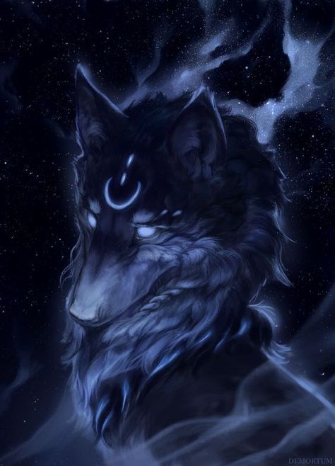 Wolf Art Fantasy, Mystical Wolf, Shadow Wolf, Fantasy Wolf, Picture Wallpaper, Really Cool Drawings, Wolf Spirit Animal, Werewolf Art, Canine Art