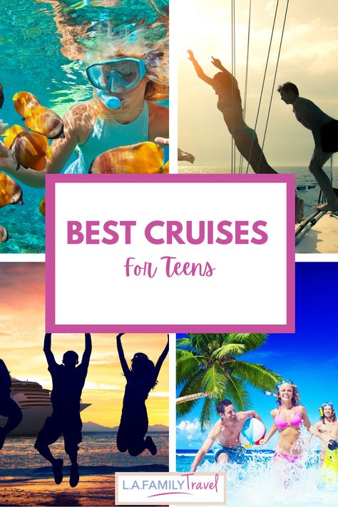 Set Sail On These Six Best Cruises for Teens - LA Family Travel Norwegian Breakaway, Best Cruises, Carnival Vista, Best Cruise Ships, Symphony Of The Seas, Teen Lounge, Disney Fantasy, Cruise Destinations, Best Cruise