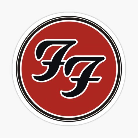 Foo Fighters Tattoo, Foo Fighters Logo, Foo Fighters Dave Grohl, Foo Fighters Dave, Rock Tattoo, Band Stickers, Stone Temple Pilots, Cuadros Star Wars, Smells Like Teen Spirit