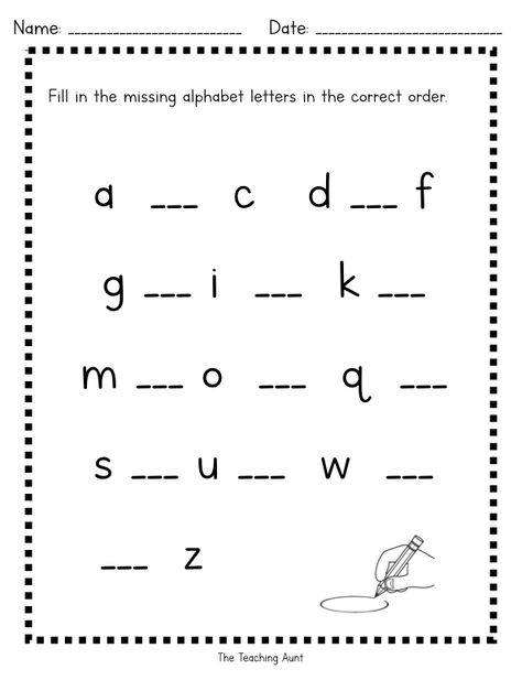 Missing Lowercase Letters Worksheets - The Teaching Aunt Lowercase Letters Practice, Letters Worksheets, Daily Use Words, Alphabet Letter Worksheets, Letter Flashcards, Letter Worksheets For Preschool, Abc Worksheets, English Worksheets For Kindergarten, Three Letter Words