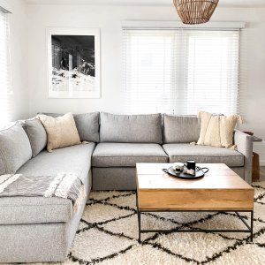 Harris 2-Piece Terminal Chaise Sectional | West Elm Furniture Websites, Raised Ranch Remodel, Reclining Sectional With Chaise, Gray Couch, Couch With Chaise, Oversized Furniture, Casual Seating, Sofa Sectional, Living Room Remodel