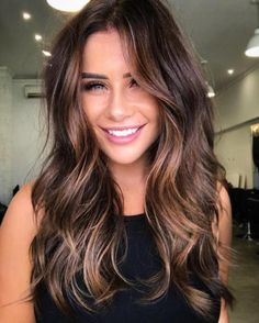 Chocolate Hair with Flashes Subtle Balayage Brunette, Chocolate Brown Hair Color, Brunette Balayage, Chocolate Hair, Color Highlights, Brunette Color, Brown Hair Balayage, Brown Balayage, Ombré Hair