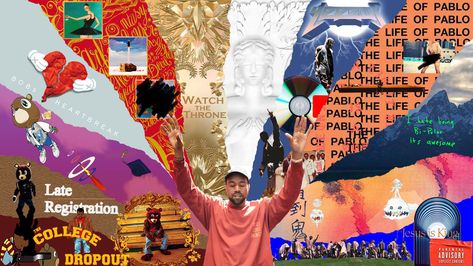 Kendrick Lamar Album Cover Wallpaper, Kanye West Background, Kanye West Wallpapers, Wallpaper Kanye, Kanye West Wallpaper, Kanye West Albums, Hip Hop Wallpaper, Tyler The Creator Wallpaper, Macbook Air Wallpaper