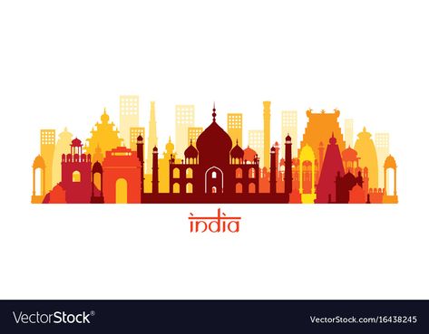 India Tourist, Shape Vector, India Architecture, Architecture Landmark, Book Aesthetics, Truck Design, Wall Sculpture Art, Book Illustration, Art Drawings Sketches