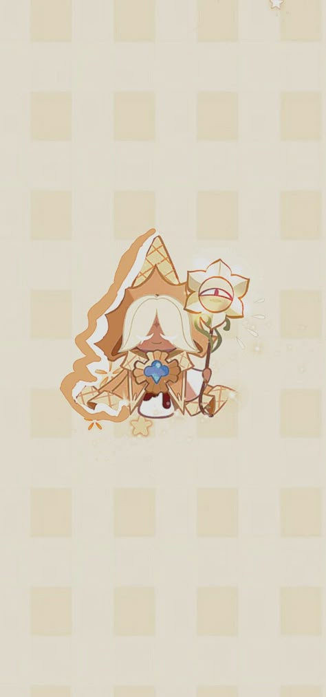 Pure Vanilla Cookie Wallpaper, Crk Pure Vanilla, Pure Vanilla Cookie Run Kingdom, Vanilla Cookie Run Kingdom, Crk Wallpapers, Pure Vanilla Cookie Run, Cookie Run Kingdom Wallpaper, Cookie Run Wallpaper, Iphone Cookies