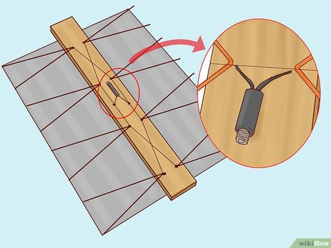 How to Make a HDTV Antenna: 8 Steps (with Pictures) - wikiHow Diy Tv Antenna, Free Tv And Movies, Diy Industrial Lighting, Outdoor Tv Antenna, Antenna Tv, Antenna Gain, Television Antenna, Tv Antennas, Hdtv Antenna