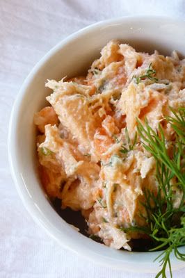 Smoked Salmon Recipes Appetizers, Rillettes Recipe, Salmon Rillettes, Smoked Salmon Pate, Joy Bauer Recipes, Cooking Salmon Fillet, Dill Salmon, Lemon Salad, Recipes Savory