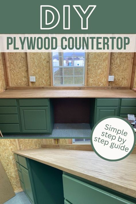 5 Simple Steps to Make Your Own DIY Plywood Countertops